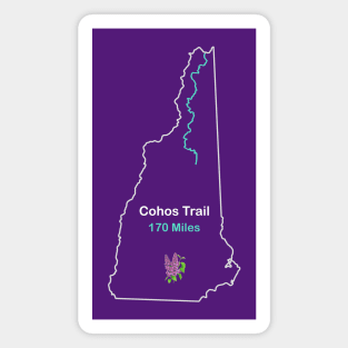 Cohos Trail in New Hampshire Magnet